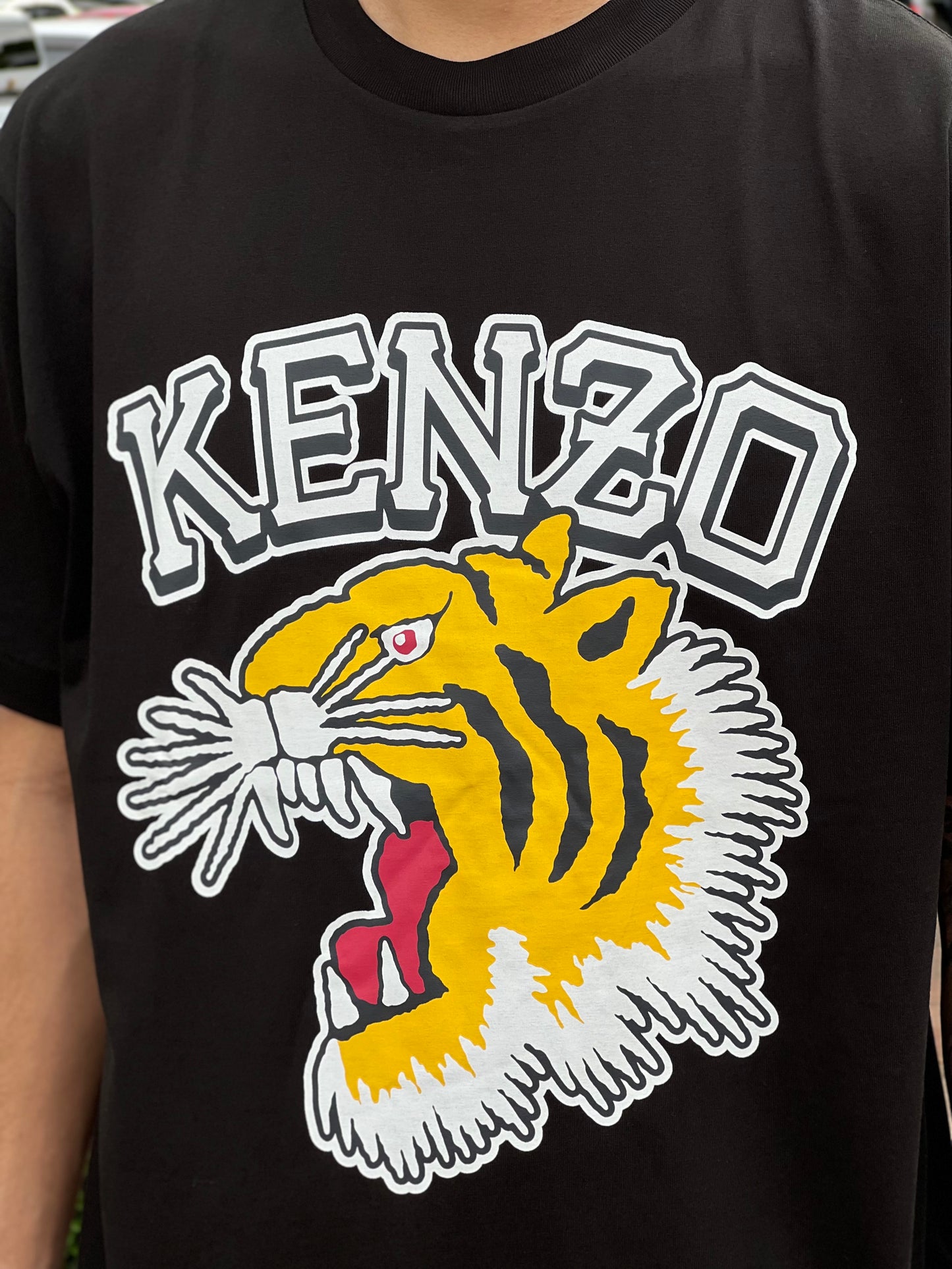 KENZO TIGER HEAD PRINTED RELAX