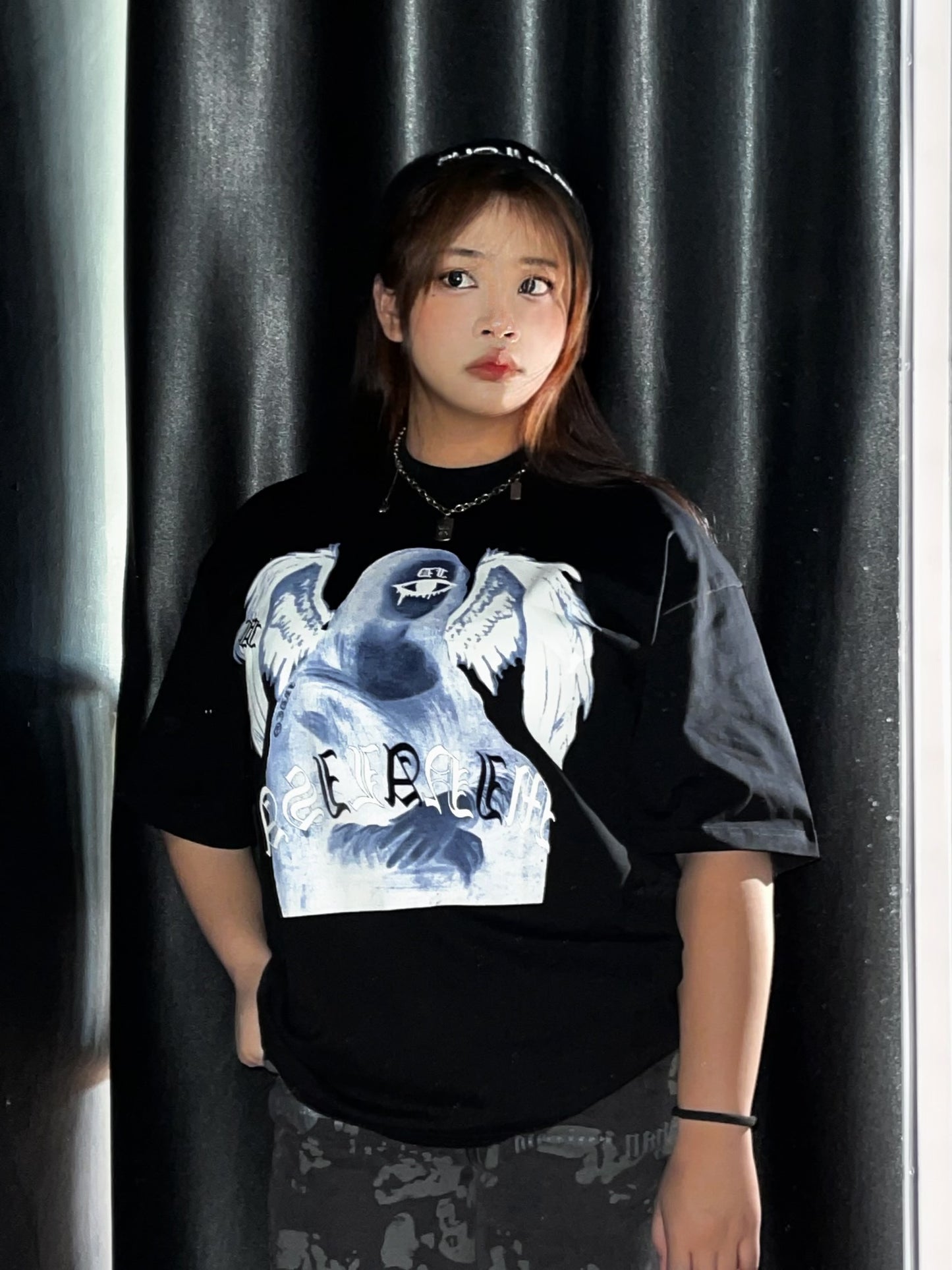 FRDCO GHOST MONALISA LOGO TEE