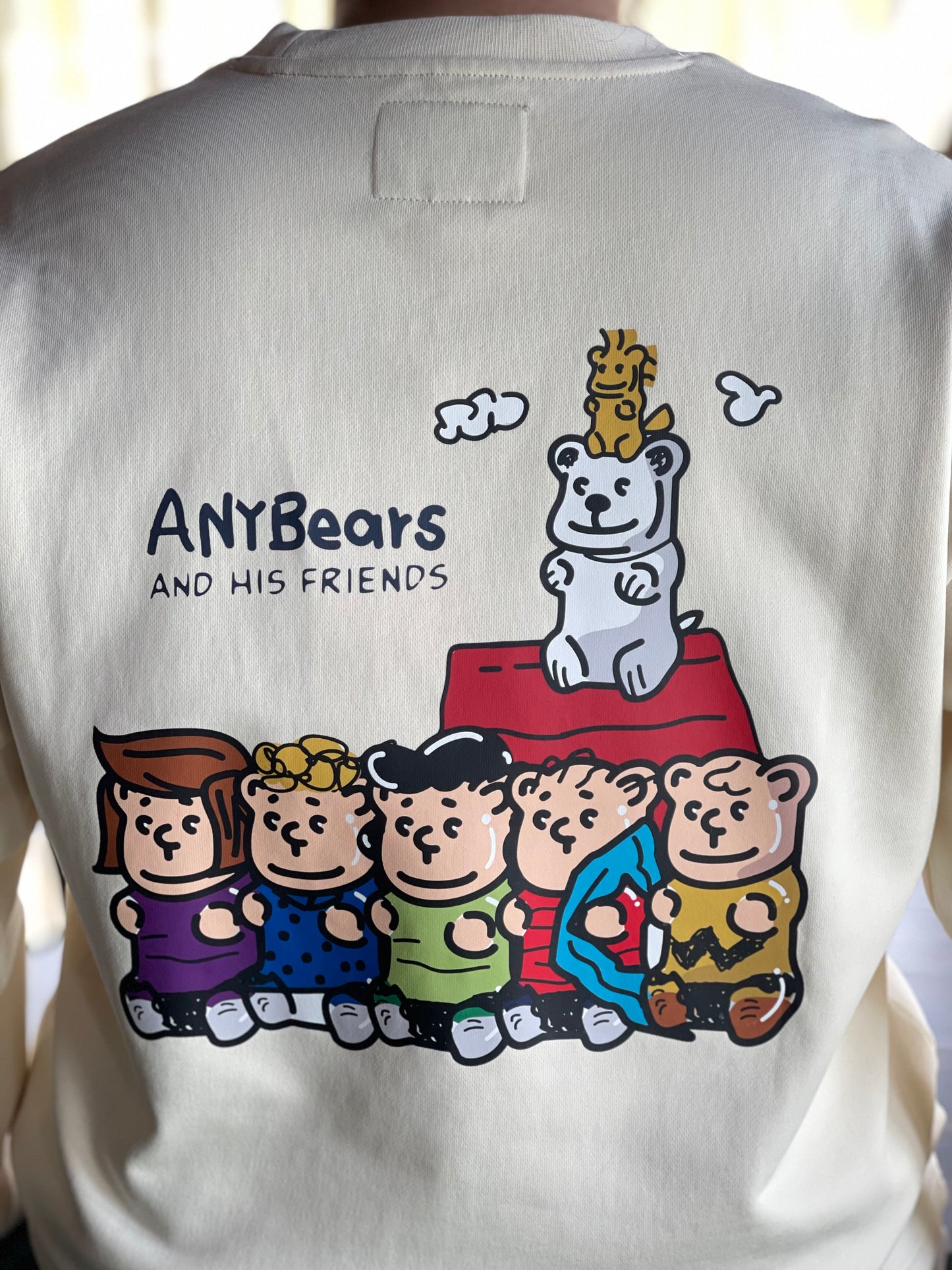 ANYBEARS SNOOPY BEAR SWEATSHIRT