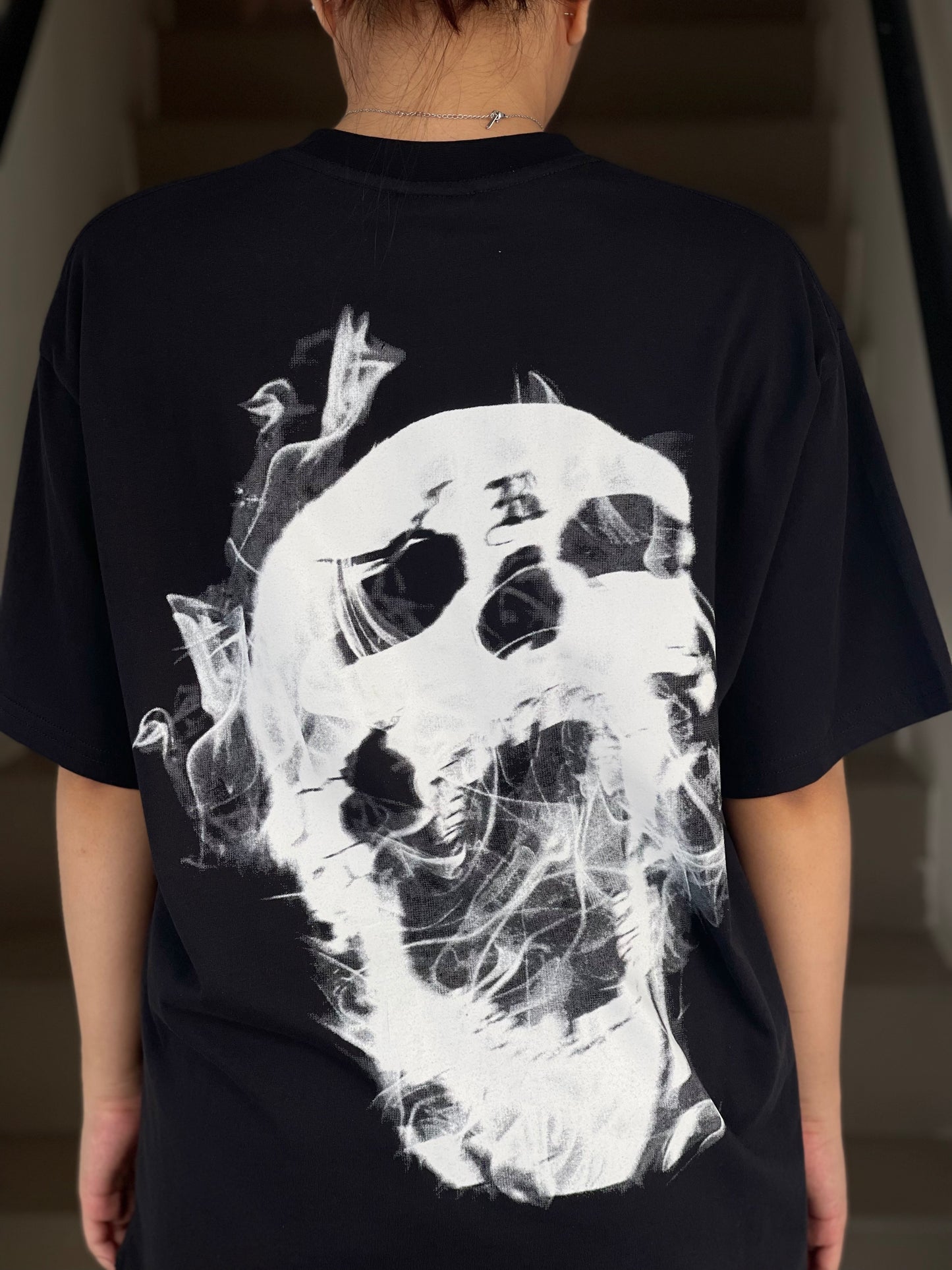 REVENGE SMOKING SKULL TEE