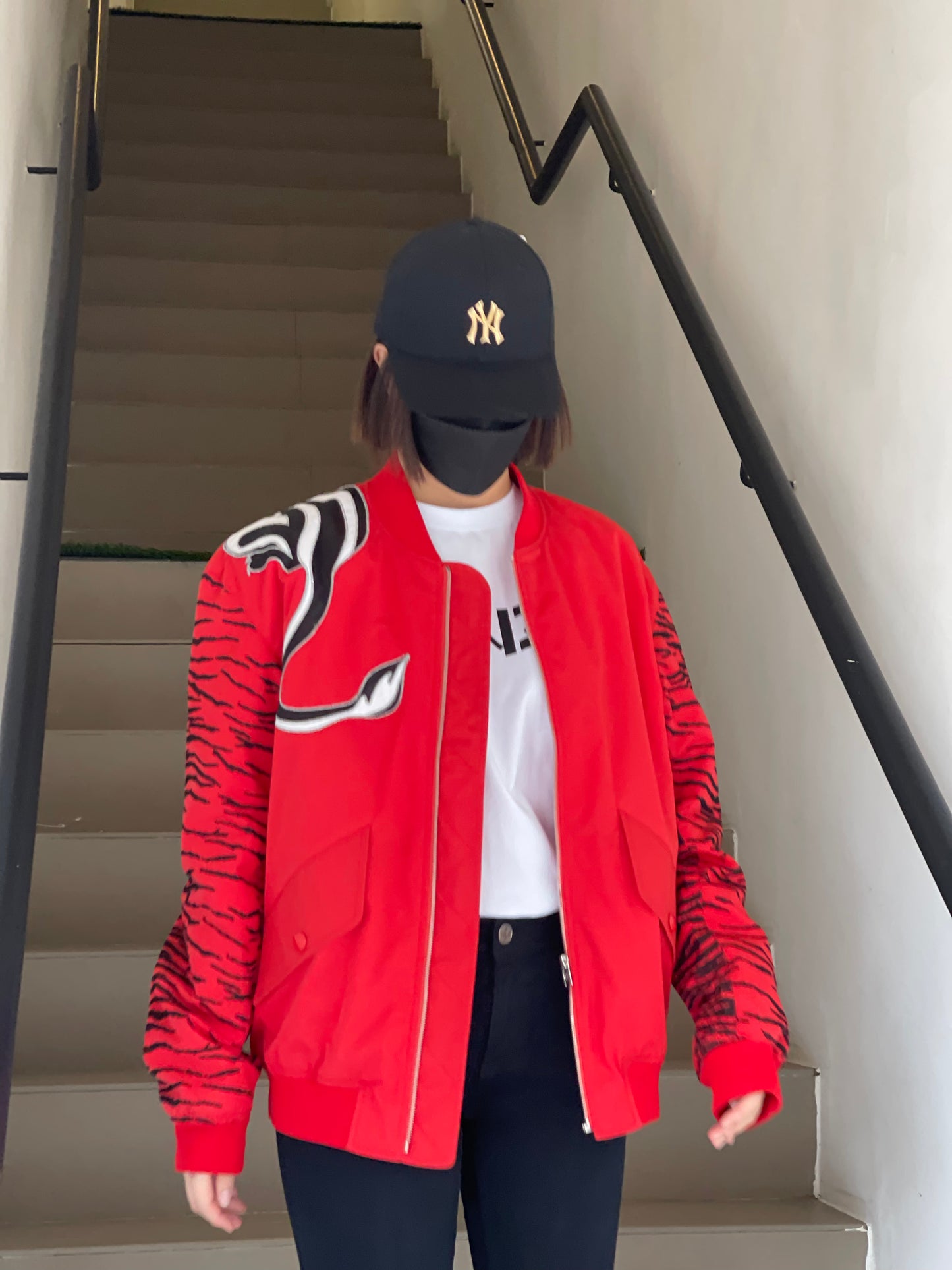KENZO EMBROIDERED BOMBER
