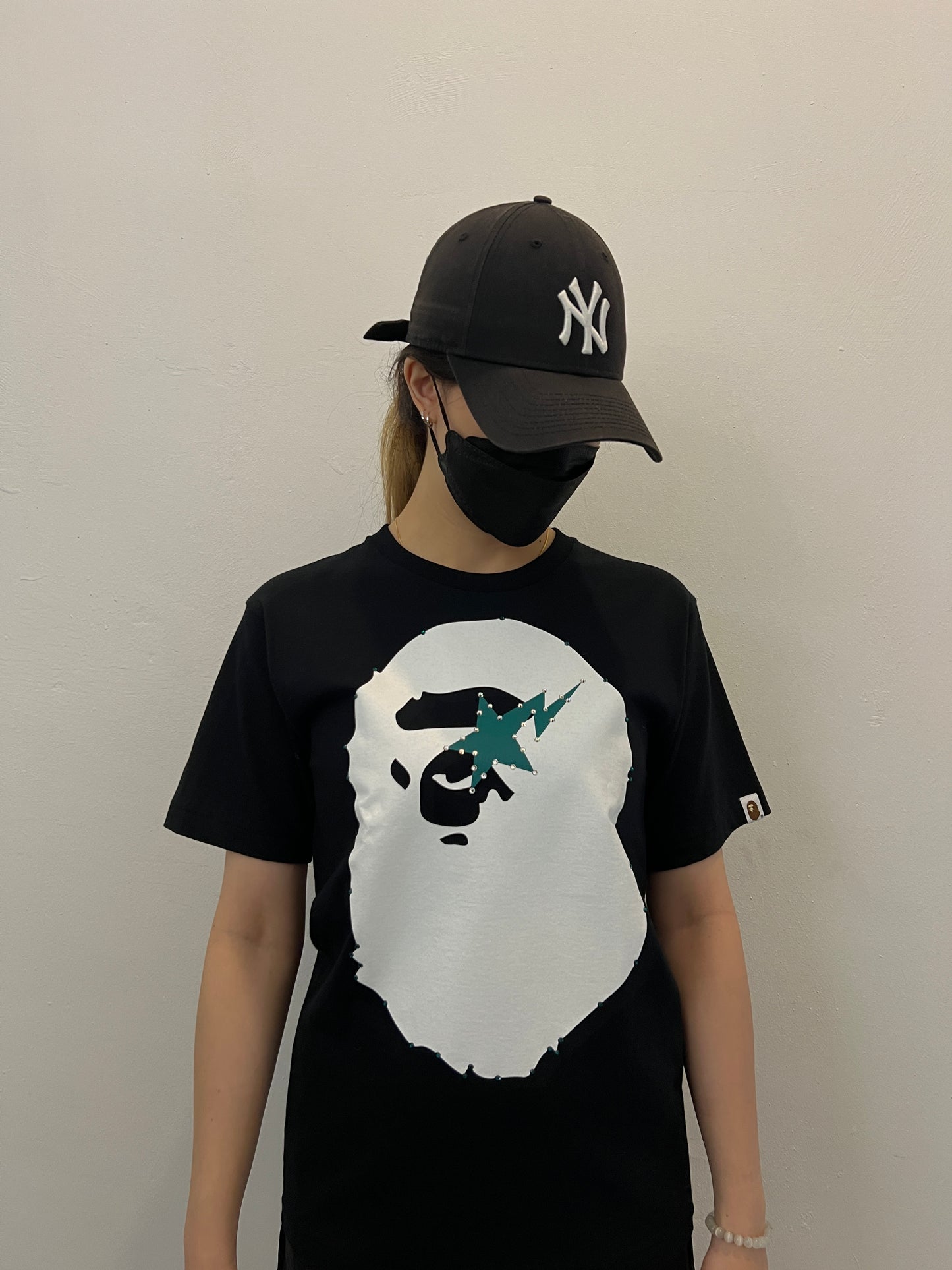 BAPE CRYSTAL STONE APE STA