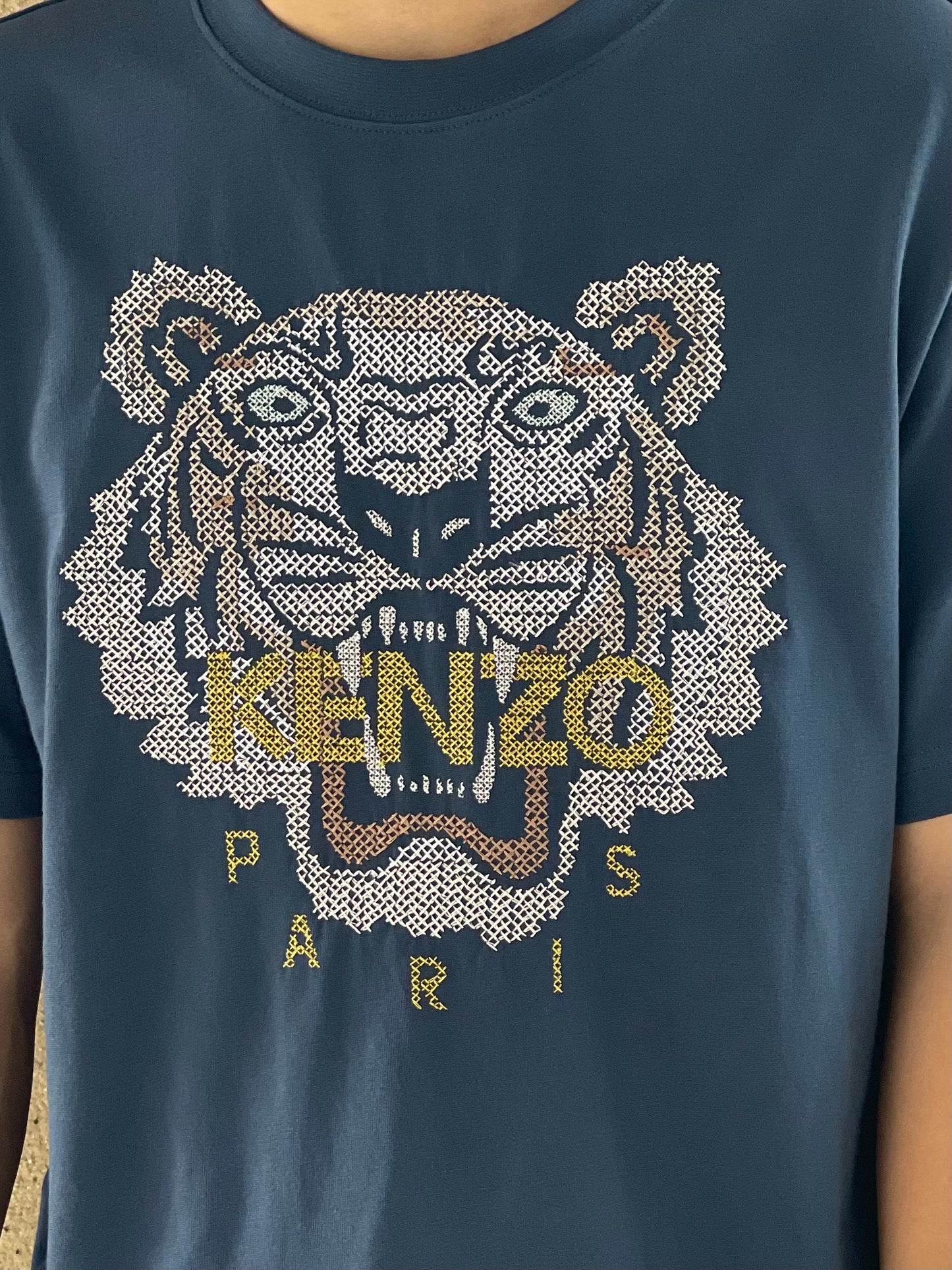 KENZO PIXEL TIGER HEAD