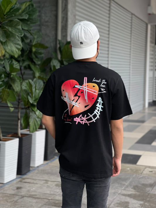 FRAGILE RED HEART TEE