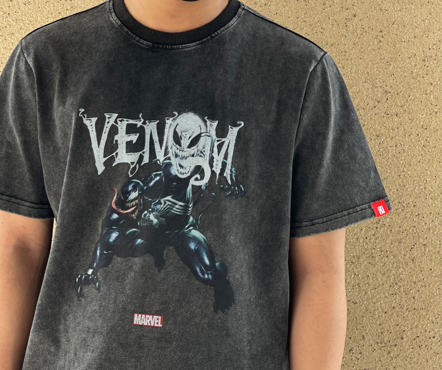 TNTCO STONE WASHED VENOM TEE