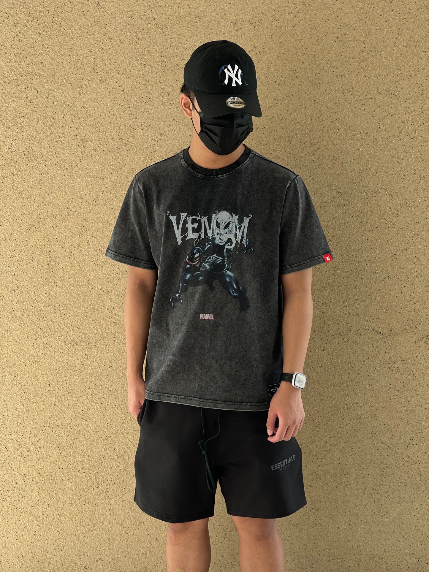 TNTCO STONE WASHED VENOM TEE