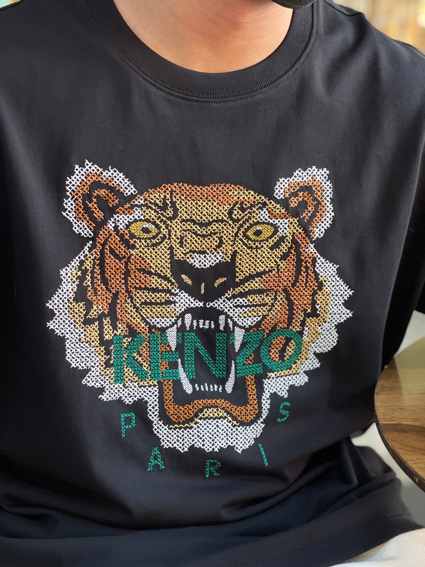 KENZO PIXEL TIGER HEAD