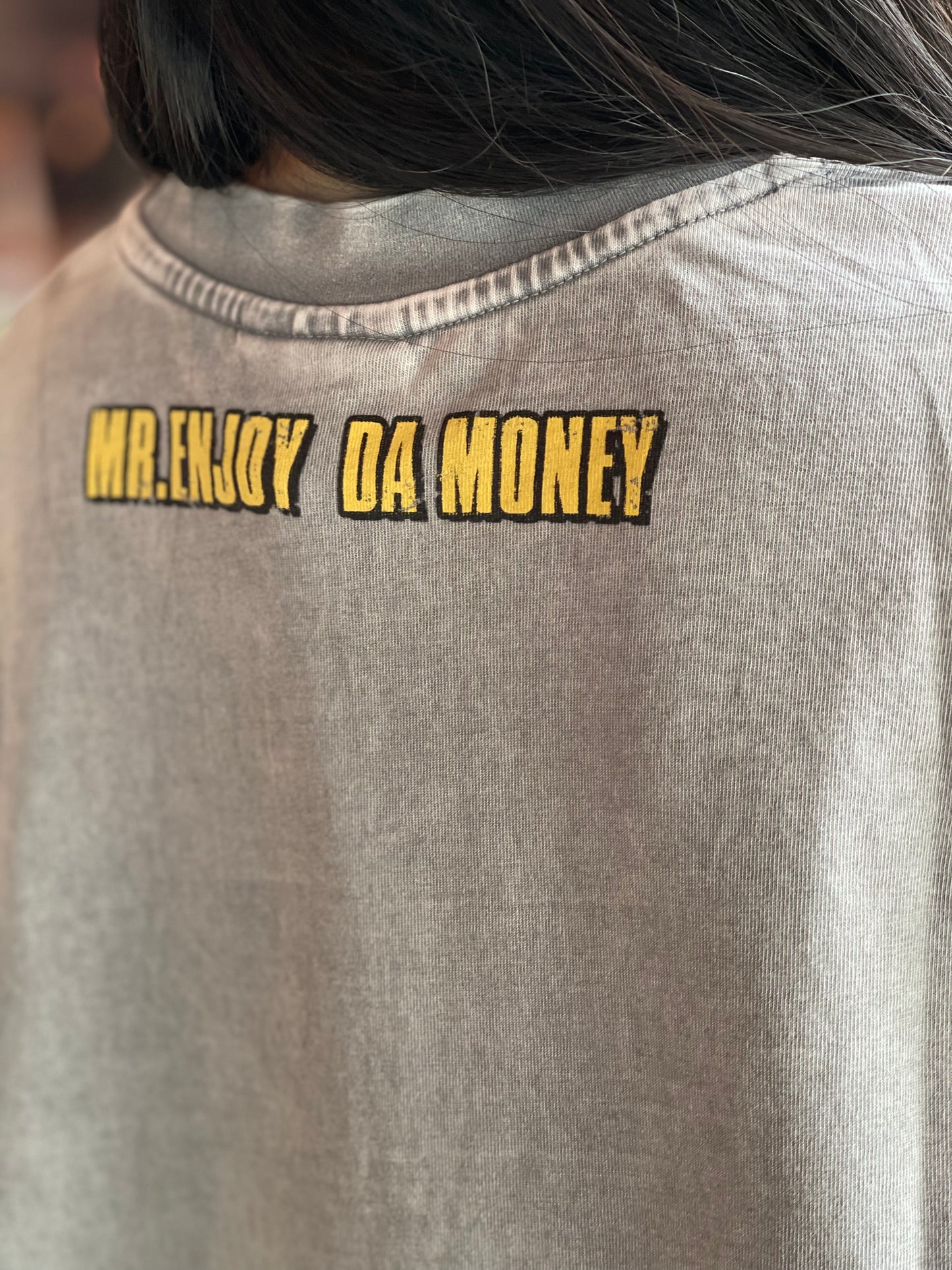 MR ENJOY DA MONEY 3D WASHED LETTERS