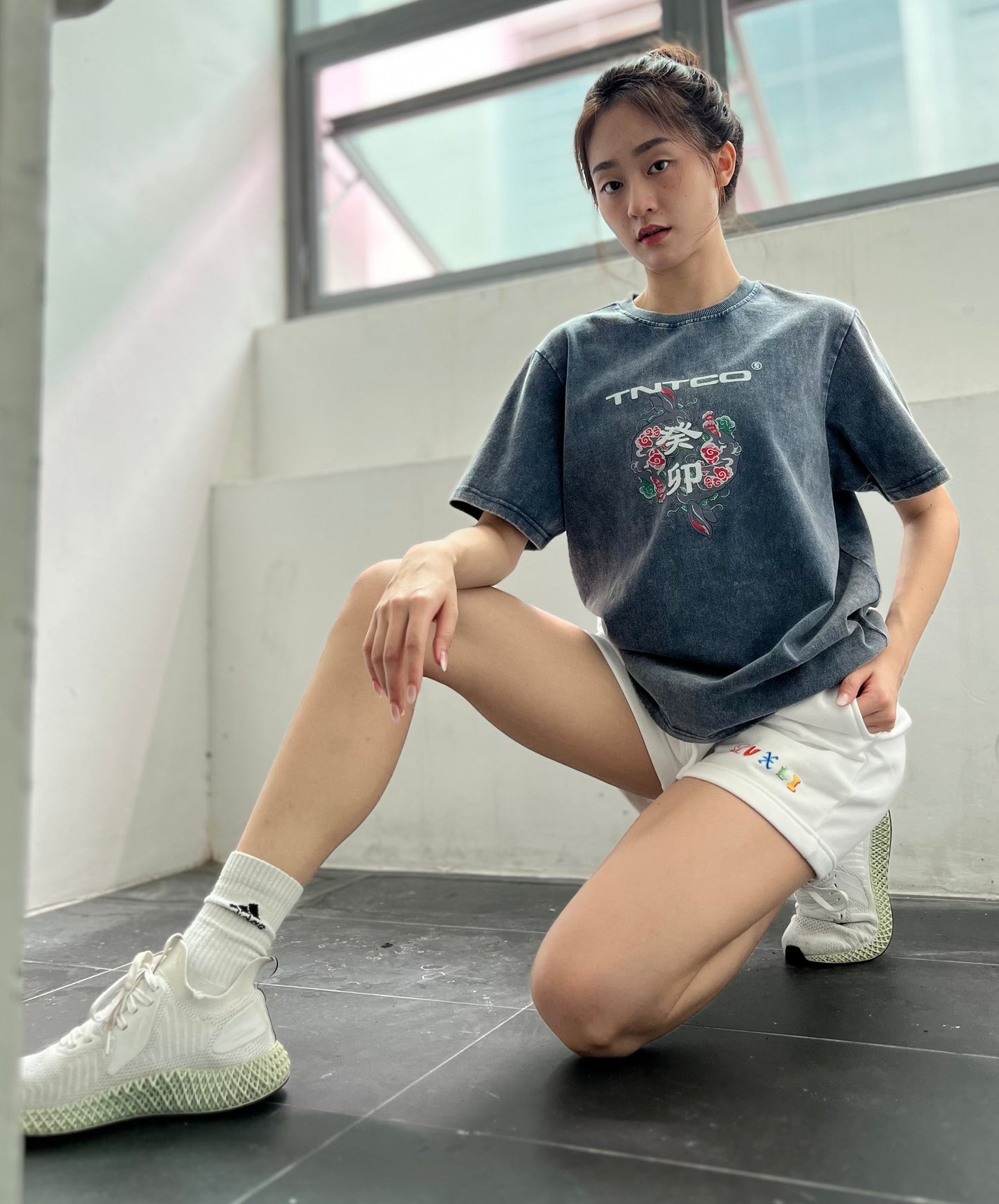 TNTCO STONED WASH MAO TEE