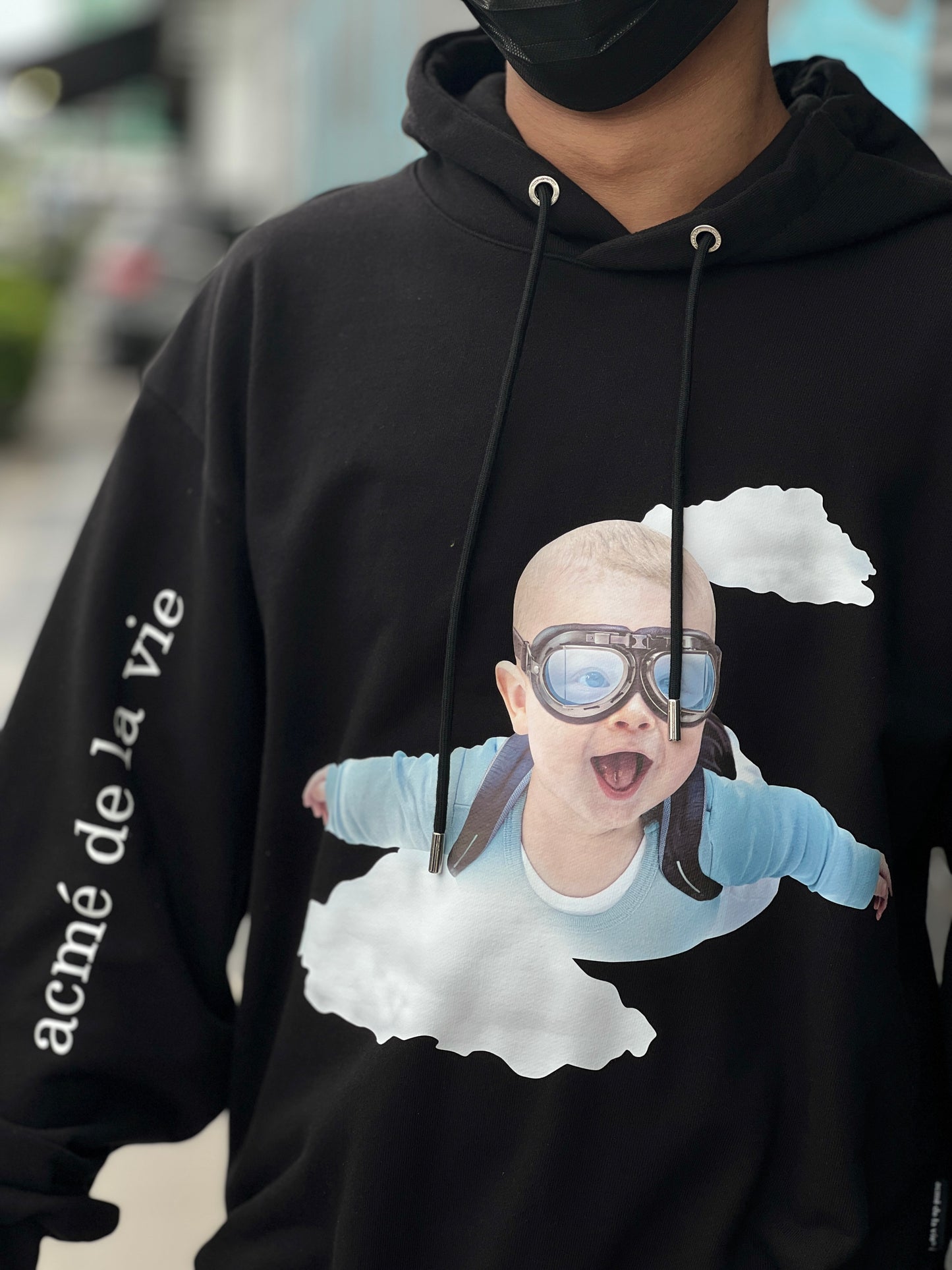 ADLV BABY FACE SKY DIVING HOODIE