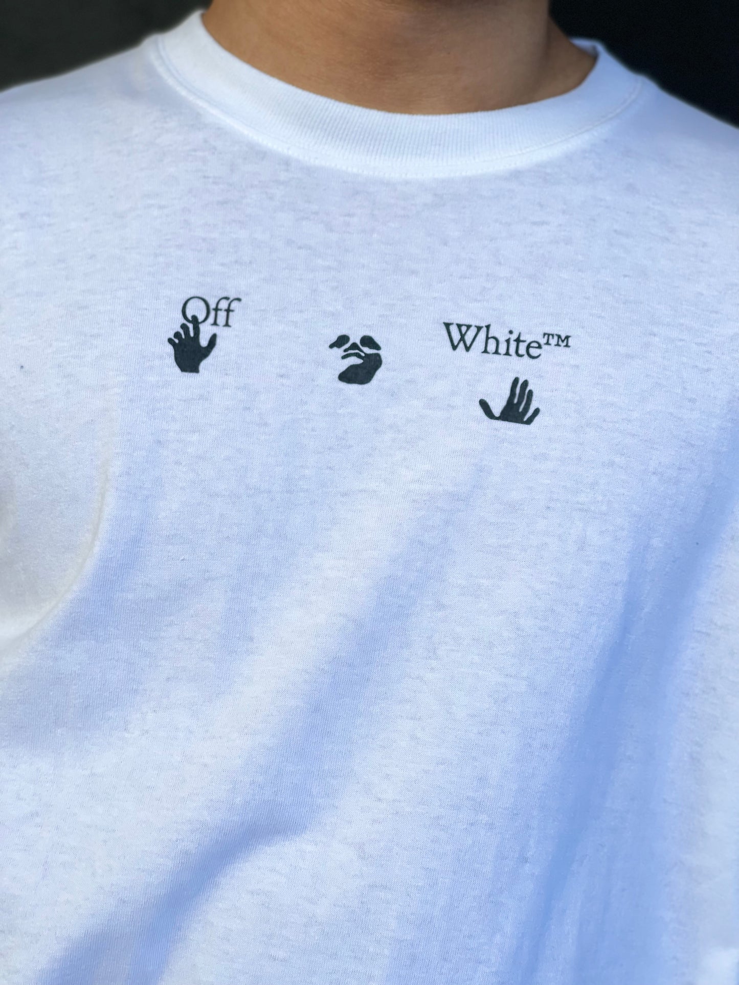 OFF-WHITE BLUE MARKER S/S