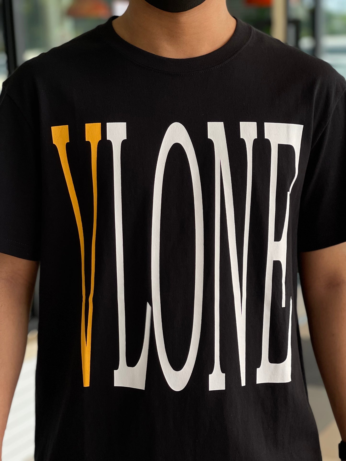 VLONE ORANGE LOGO TEE