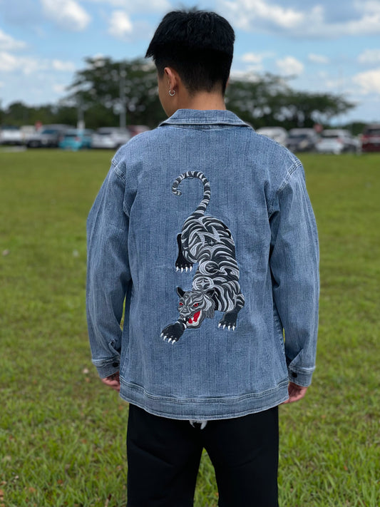 TNTCO TIGER DENIM SHIRT