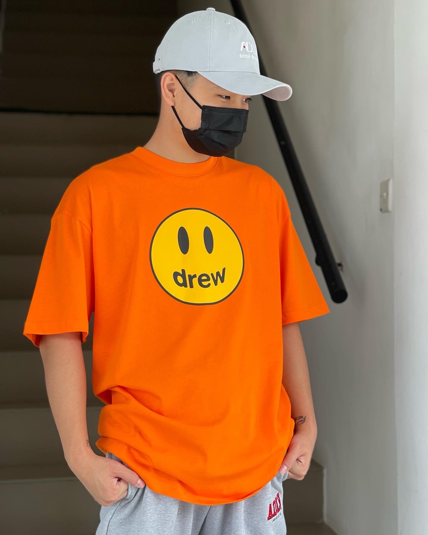 DREW HOUSE MASCOT SS TEE - DREW FACE