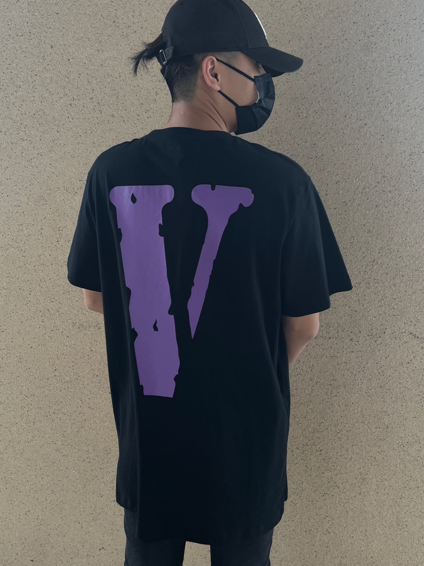 VLONE PURPLE LOGO TEE